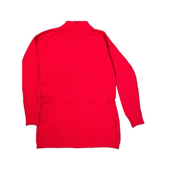 Vintage Original Jane Hunter Cable Rib Mock Neck Sweater Size Medium - Picture 7 of 9